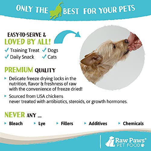 USA Made Raw Chicken Treats for Dogs & Cats