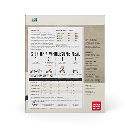 Honest Kitchen Dehydrated Grain Free Fruit & Veggie Mix, 7 lbs