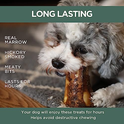 Large Breed Aggressive Chewers: USA Made Single Ingredient Raw Dog Bones