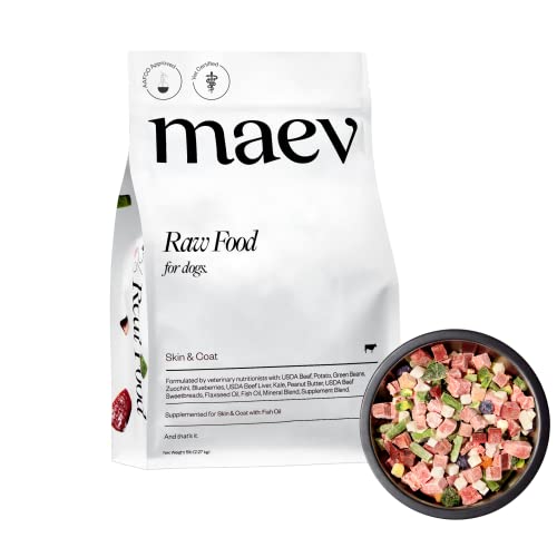Maev Raw Dog Food: Freeze Dried, Lean Beef Protein, 10 lbs