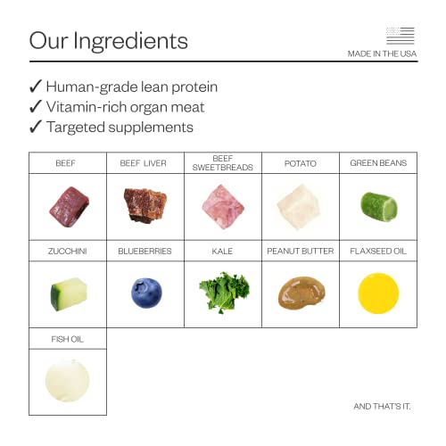 Maev Raw Dog Food: Freeze Dried, Lean Beef Protein, 10 lbs