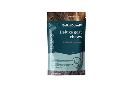 Bella & Duke Deluxe Goat Chews - Natural & Protein-Rich