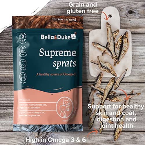 Bella & Duke Supreme Sprats - Omega 3 & 6