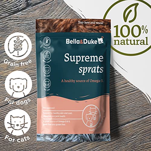 Bella & Duke Supreme Sprats - Omega 3 & 6