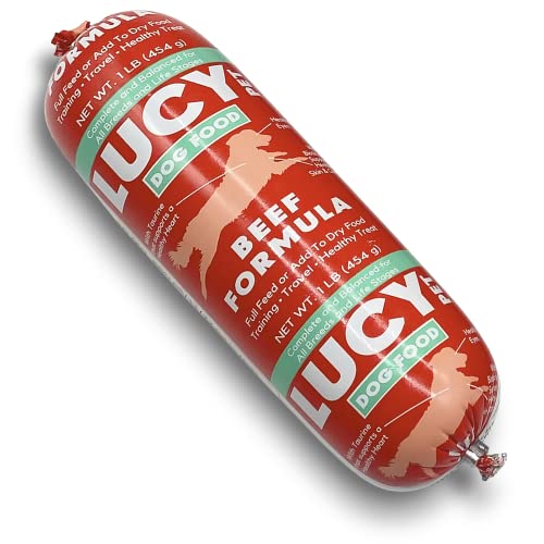 Lucy Pet Beef Dog Food Rolls