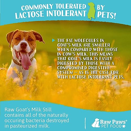 Raw Goat Milk for Dogs & Cats - 16 oz (14 pack)