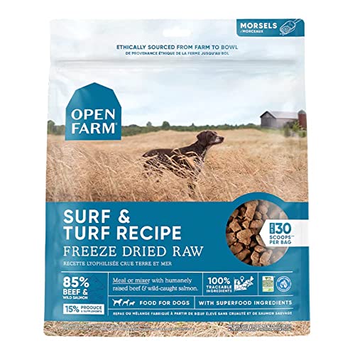 Open Farm Surf & Turf Freeze Dried Dog Food
