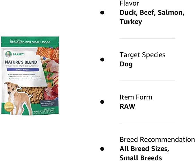 Dr. Marty Nature's Blend Small Breed Dog Food
