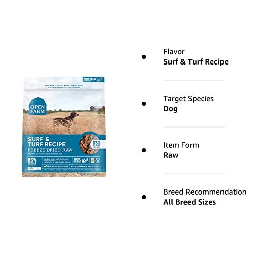 Open Farm Surf & Turf Freeze Dried Dog Food