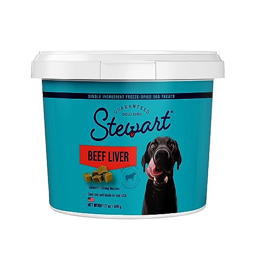 Beef Liver Dog Training Treats - 21oz Tub