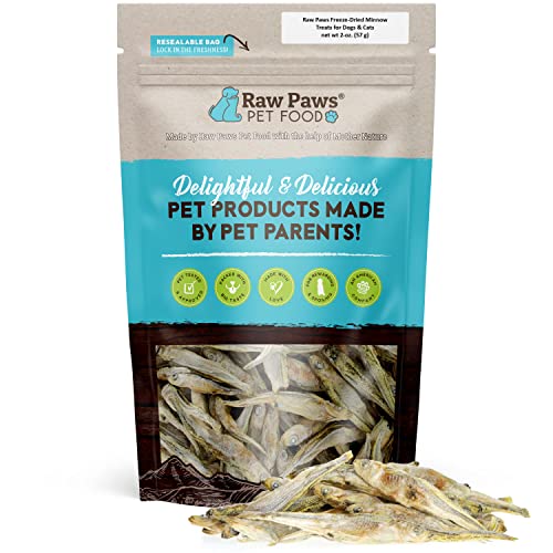 Freeze Dried Minnows for Dogs & Cats