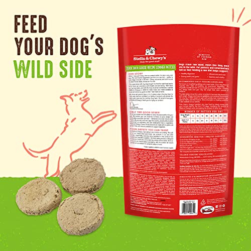 Stella & Chewy’s Freeze Dried Raw Dog Food – 25 oz Duck Recipe