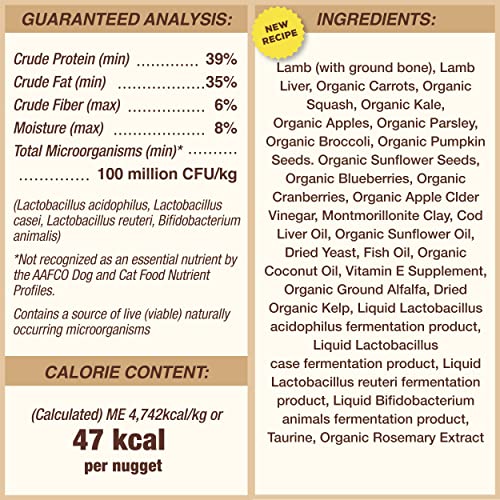 Primal Freeze Dried Lamb Nuggets for Dogs (14 oz)