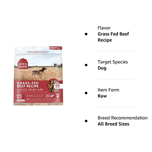 Open Farm Freeze Dried Raw Dog Food - Beef 3.5oz