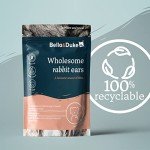 Bella & Duke Rabbit Ears - Crunchy Chews for Dogs