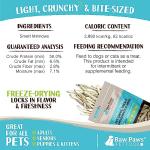 Freeze Dried Minnows for Dogs & Cats