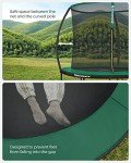 8 ft Kids Trampoline with Safety Enclosure Net