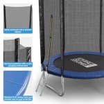 Fellie 8FT Kids Trampoline with Safety Net