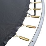 EVRE 8ft Pink Trampoline with Safety Enclosure