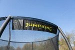 Jumpking 8ft Round Trampoline with Safety Net and Ladder