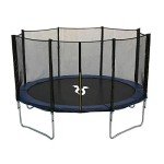 Charles Bentley 12ft Trampoline with Safety Net Enclosure