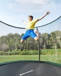 10 ft Kids Trampoline with Enclosure and Ladder