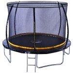 Kanga 10ft Premium Trampoline with Safety Net & Ladder