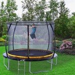 Kanga 10ft Premium Trampoline with Safety Net & Ladder