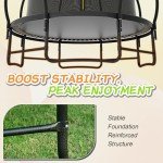 CalmMax 10FT Trampoline with Safety Enclosure