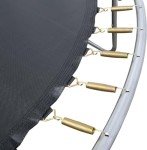 10ft Pink Trampoline with Safety Enclosure and Ladder