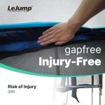 10FT LeJump Recreational Trampoline with Enclosure Net