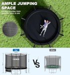 Devoko 6ft Kids Trampoline with Safety Net