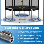 Devoko 6ft Kids Trampoline with Safety Net