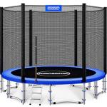Monzana® 14ft Trampoline Set with Safety Accessories