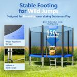 10ft Monzana® Trampoline Set with Safety Net