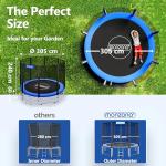 10ft Monzana® Trampoline Set with Safety Net