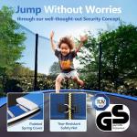 MONZANA® 6ft Trampoline Set with Safety Net