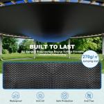 Devoko 12ft Kids Trampoline with Safety Net