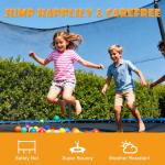 Galactica 8FT Round Trampoline with Safety Net