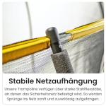 Zero Gravity Ultima 4 8ft Trampoline with Enclosure