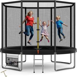 Devoko 10ft Kids Trampoline with Safety Net
