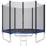 Merax 6FT Kids Trampoline with Safety Net & Ladder