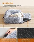 FluffyHug Calming Dog Sofa Bed - Grey