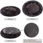 Donut Cuddler Calming Bed for Medium to XL Dogs