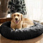 Donut Cuddler Calming Bed for Medium to XL Dogs