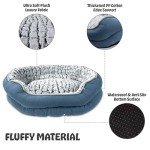 Fluffy Anti-Anxiety Dog Bed - Machine Washable