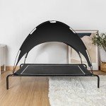 ANWA Medium Elevated Dog Bed with Canopy