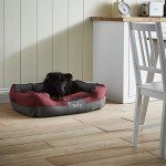 Bunty Anchor Plush Dog & Cat Bed - Medium