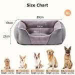 JOEJOY Extra Large Waterproof Dog Bed - Grey