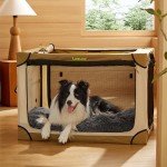 Bedsure Large Dog Crate Bed - Washable & Cozy